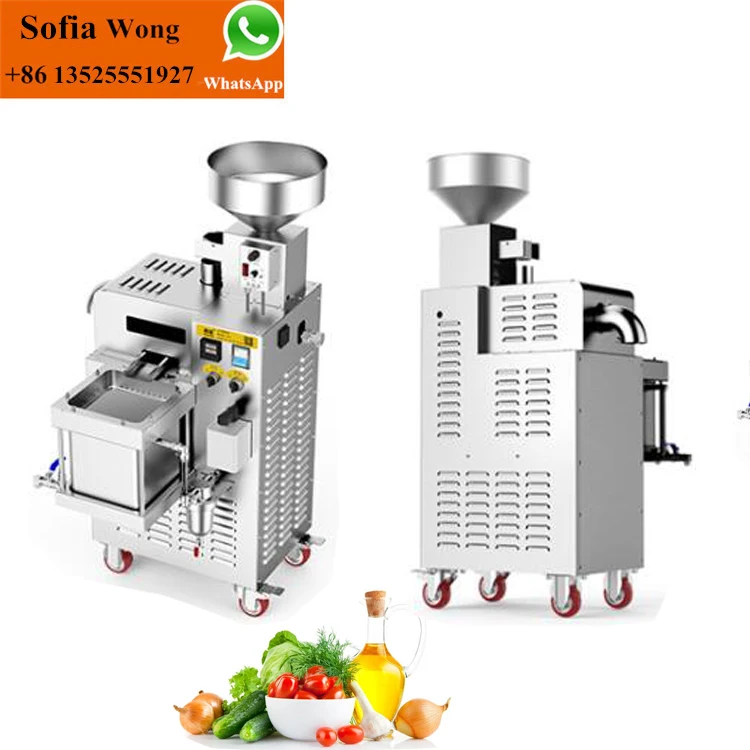 Top selling almond oil press machine/small cocoa butter hydraulic oil press