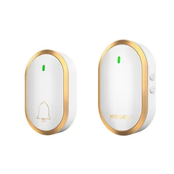 Ip44 Waterproof Wireless Doorbell Up to 300m Low Power Consumption Wireless Doorbell for Home Security