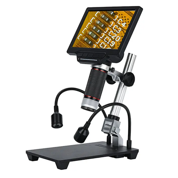 High quality usb screen microscope 400x 5dm electronic lcd microscope digital for sale