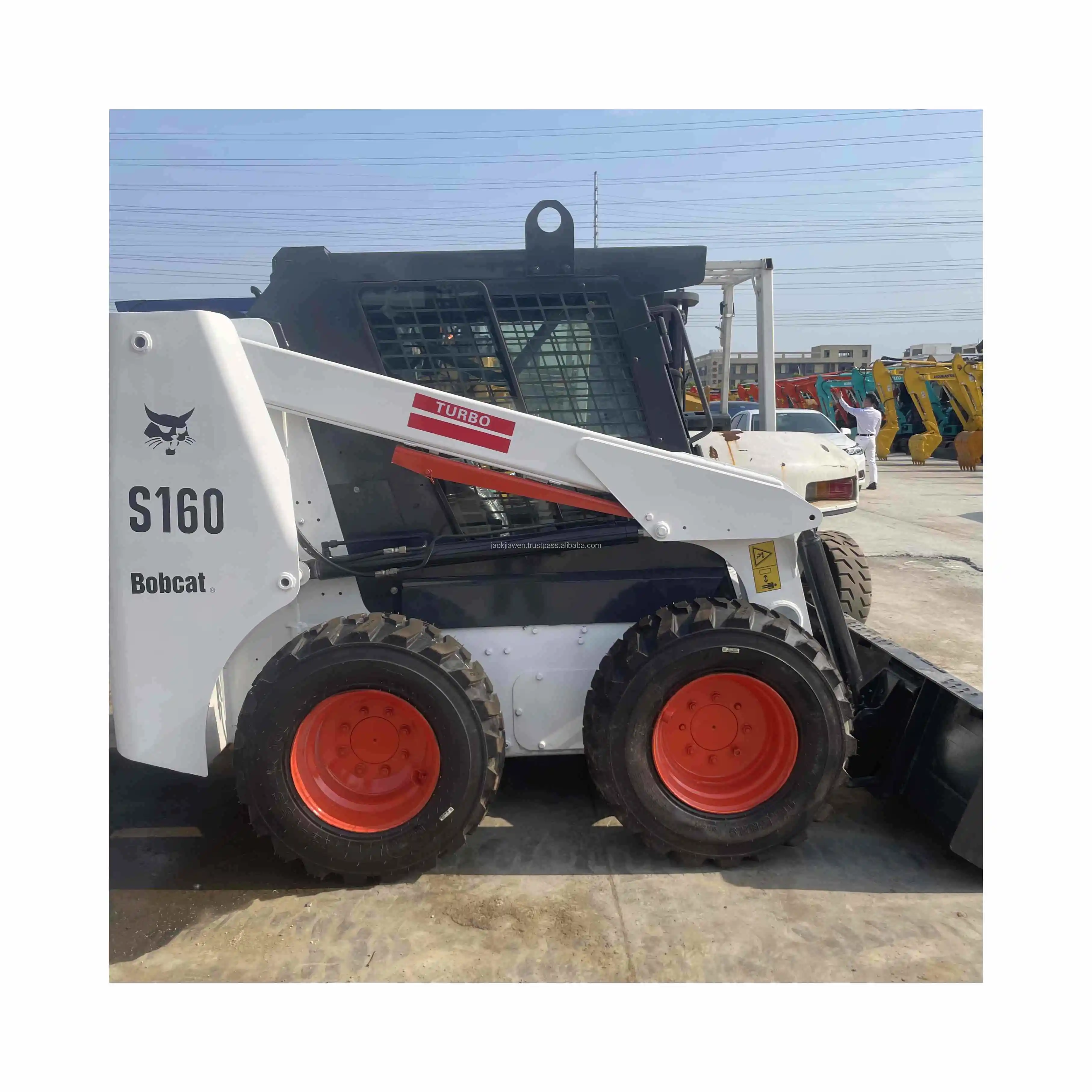Мини-погрузчик с скользящей ручкой заводская цена BOBCAT S160 EPA и CE оптовая Лидер продаж
