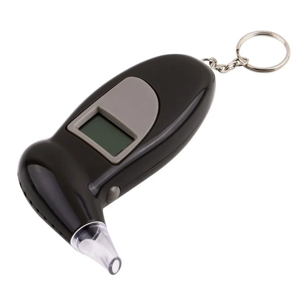 Factory Wholesale keychain portable alchohl tester breathalyzer for Drunk driving