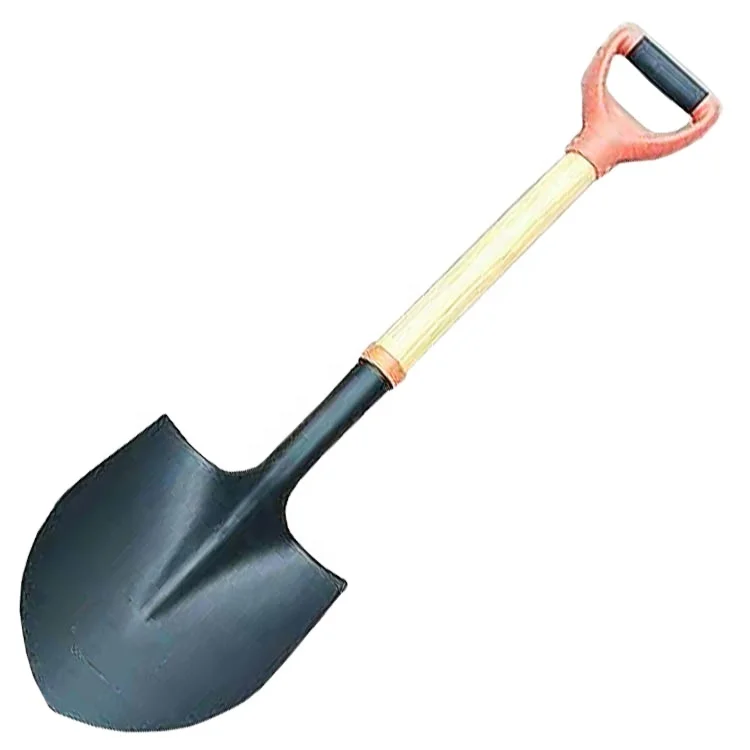 Cheap Price Wholesale High Quality Farming Garden Hand Digging Tools Wooden Handles Catbon Steel Shavels