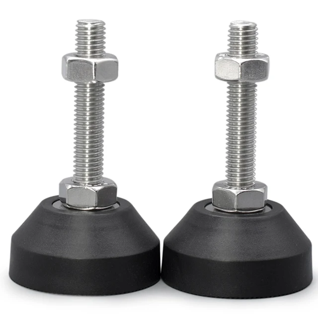 Нейлоновые ножки для screwfix нержавеющая сталь регулировочные M20 регулируемые мебели с основание диаметром 60 мм