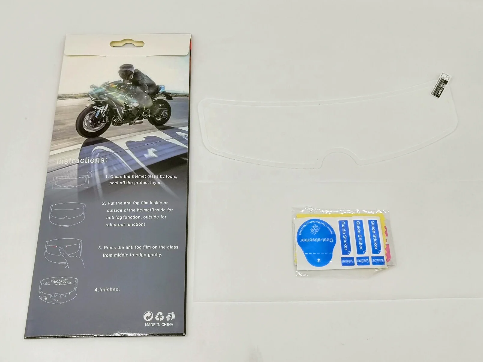 High Quality Close-Fit no edge warping Waterproof Helmet Membrane Mass Custom Protector Film Anti