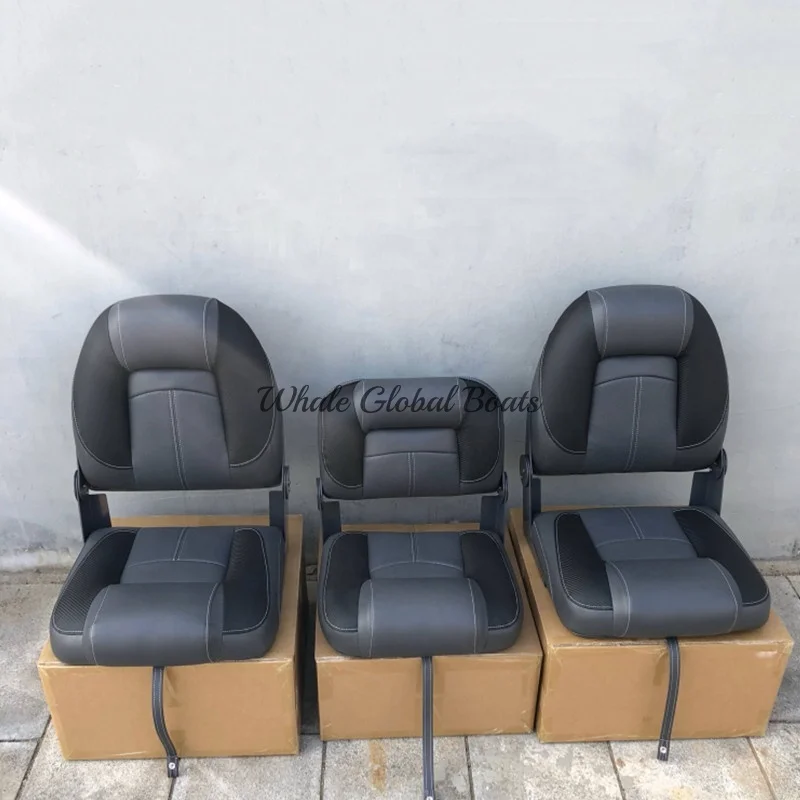 Swivel Folding Luxury Bass Boat Caption Seat Chair