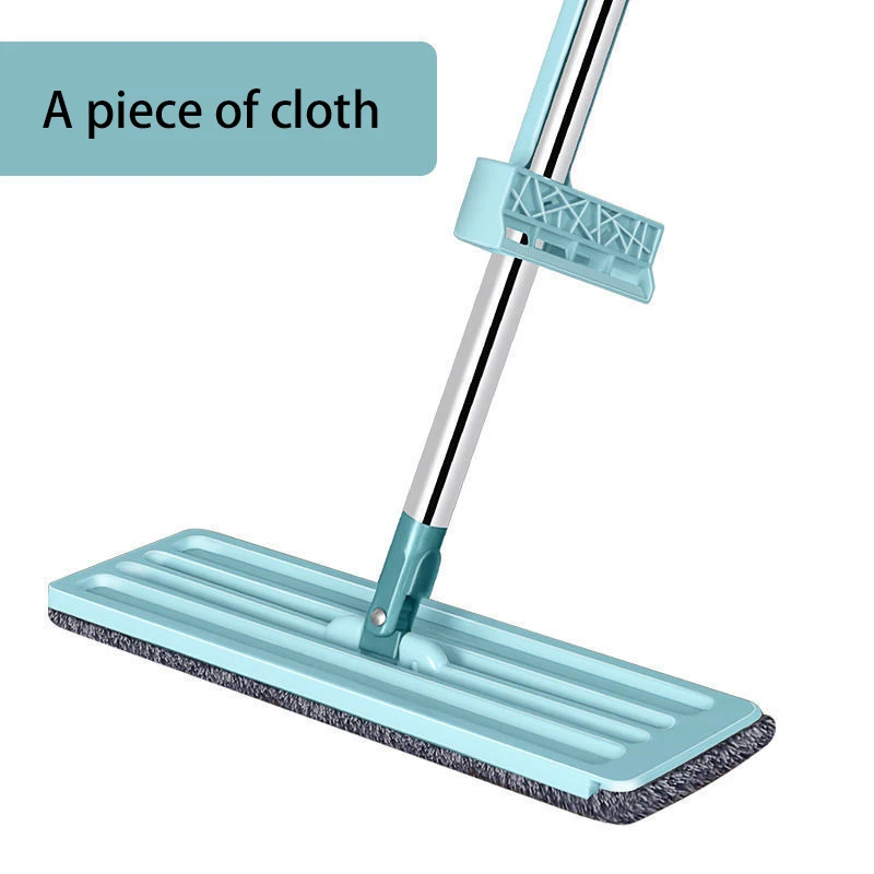 
New Automatic Squeeze Flat Mops And Bucket Self-washed and Dry Microfiber Scratch Mops Bucket Set for Floor Cleaning 