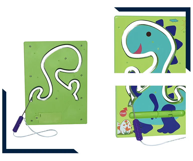 Brain toy funny family animal electric maze game for kids