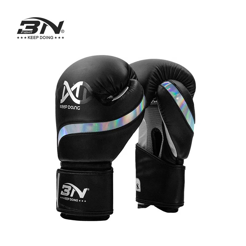 BN Coupon Custom Pu Leather Boxing Gloves for Karate Taekwondo Muay Thai Sparring Punching MMA Boxing Gloves
