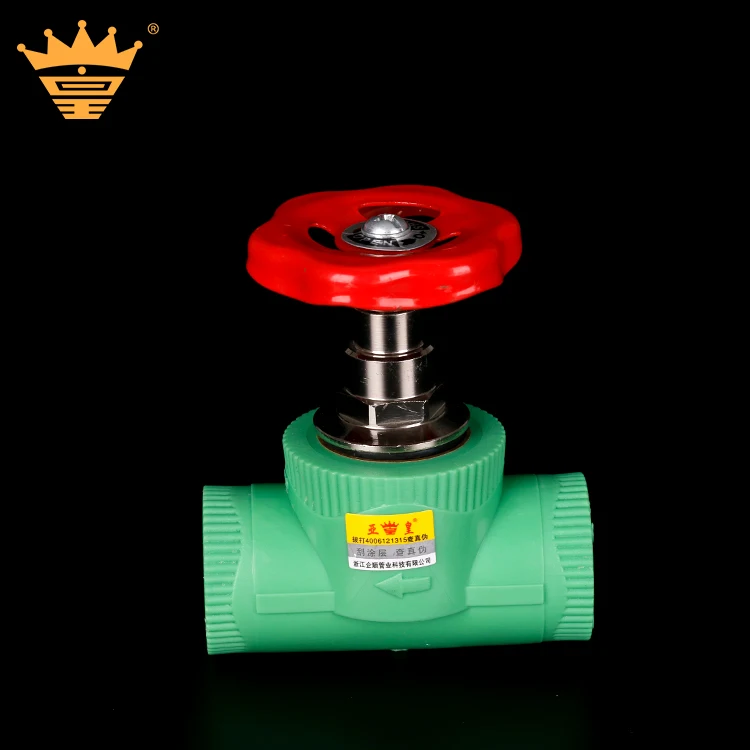 PPR Fittings High Pressure 25mm Ppr Stop Valve Industry Home Plumbing Ppr Pipe Fittings Stop Cock Valve
