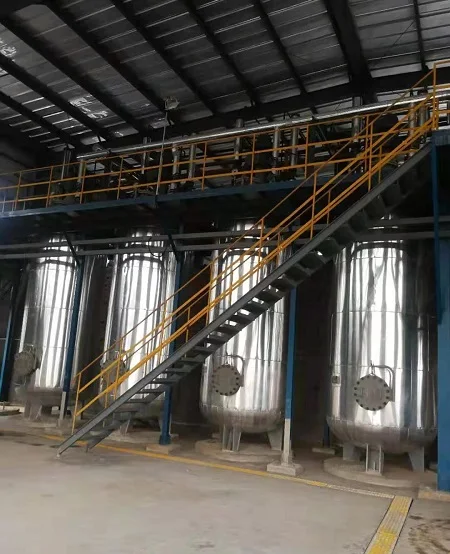 Liquid sodium silicate production equipment