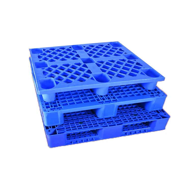 Grid Nine-foot Forklift Warehouse Moisture-proof Board Floor Logistics Cheap Heavy Duty Plastic Pallet