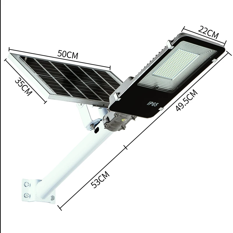 IP66 Outdoor Road Pole Lamp Integrated Solar Power LED Solar Street Light