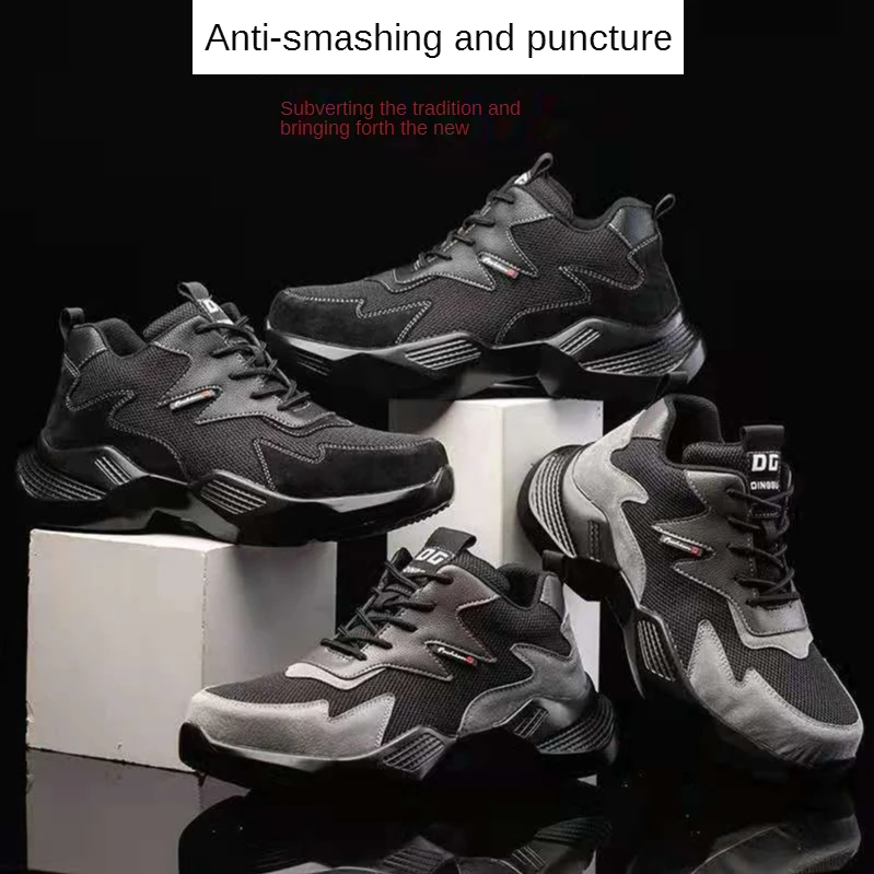 
Best Selling Safety Shoes Steel Toe Light weight Anti-puncture Safety Shoes 