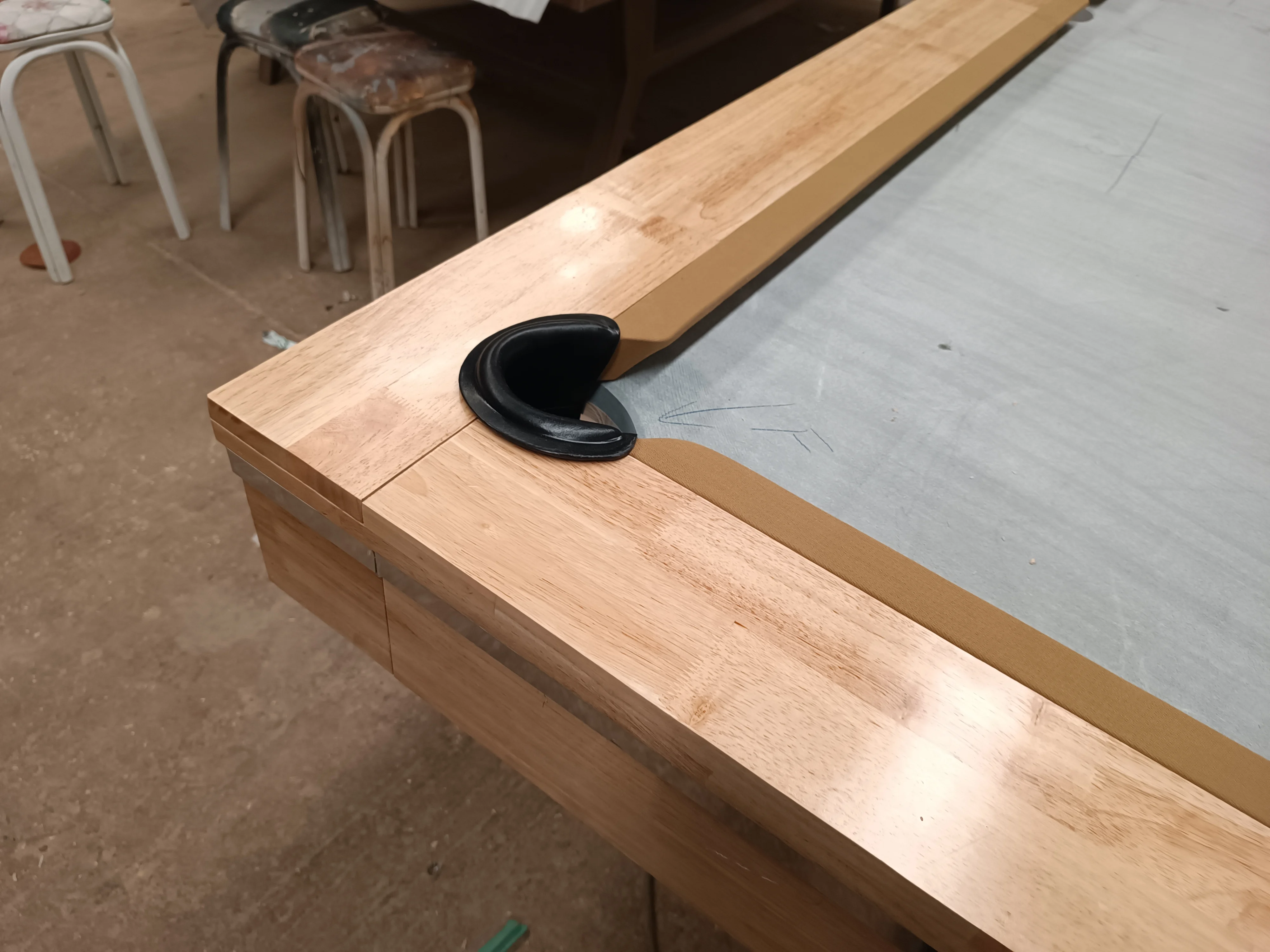 Роскошный бильярдный стол из массива дерева 9 футов со сланцем