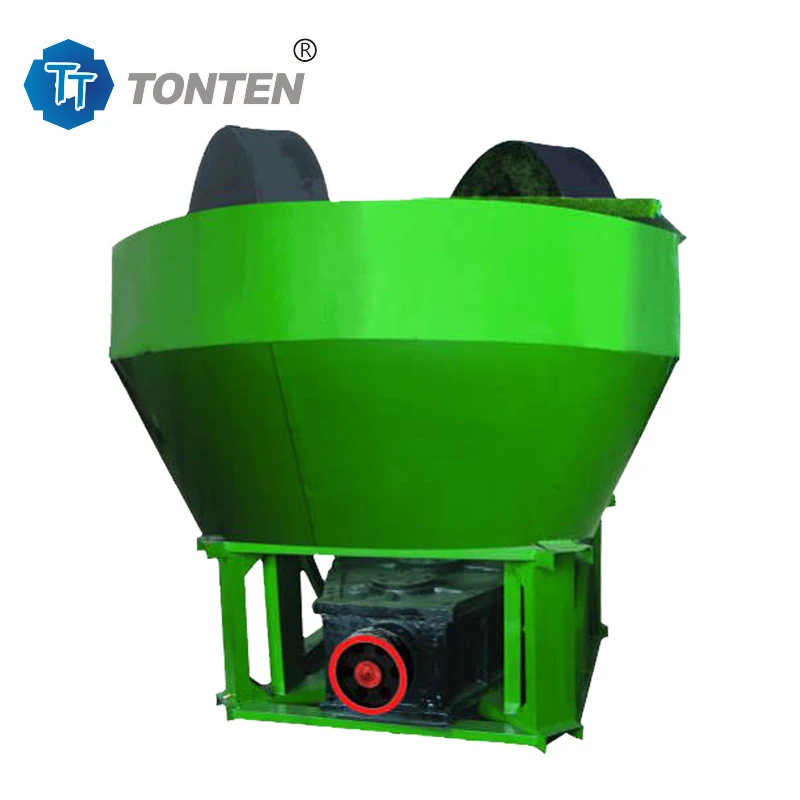 Hot Selling Wet Pan Mill Model 1200A 1200 Gold Ore Extraction Grinding Wet Pan Mills