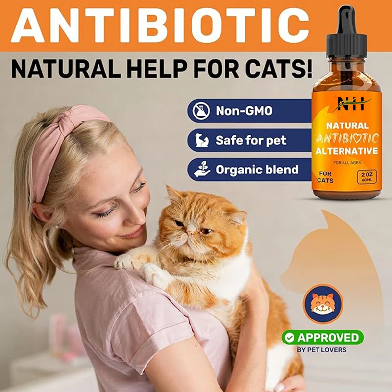 OEM/ODM Hot Sale Natural Pet Health Care Supplements Antibiotic Drop Vitamin Alternative For Overall Health