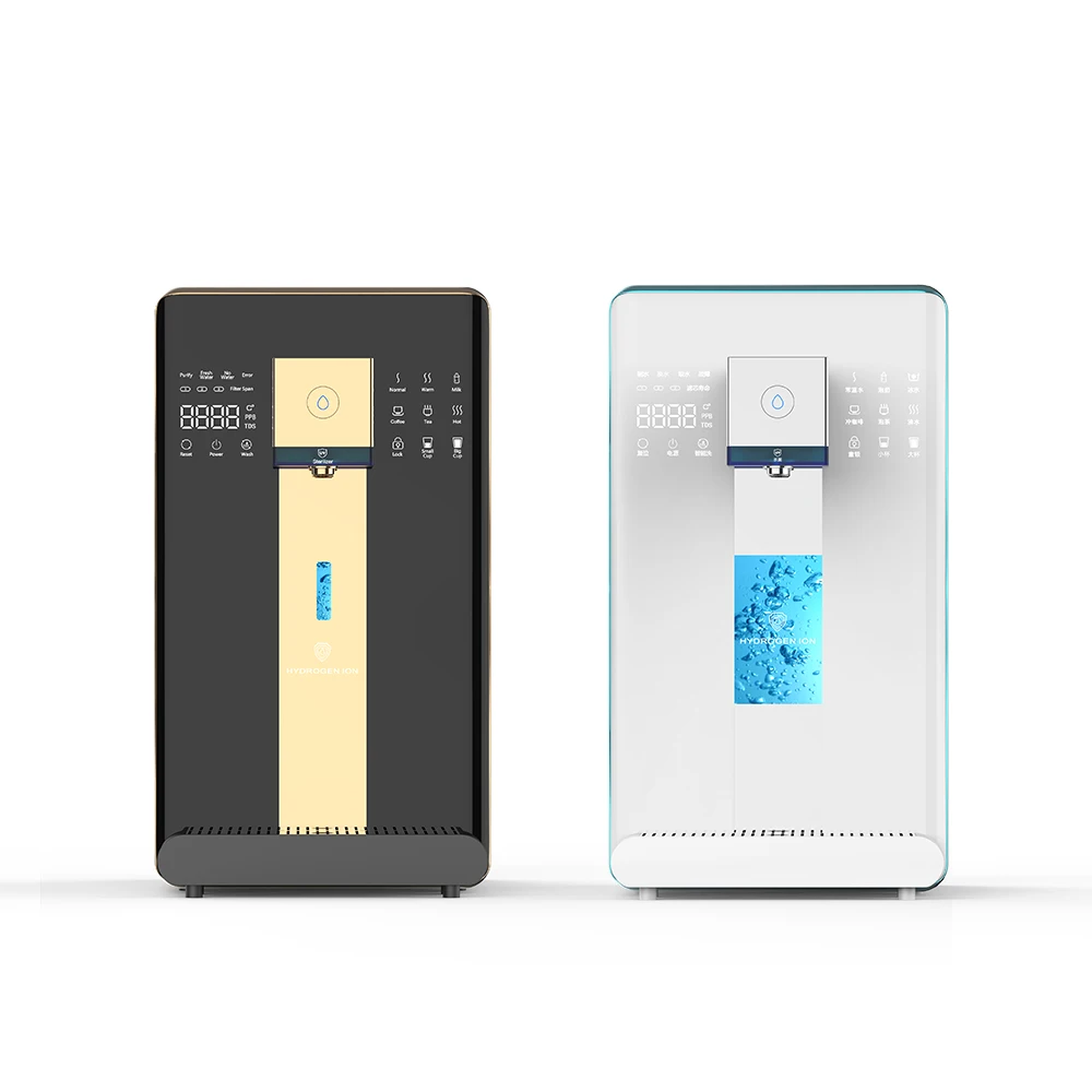 kitchenware under sink tankless water electrolysis hydrogen generator smart home RO filter water purifier