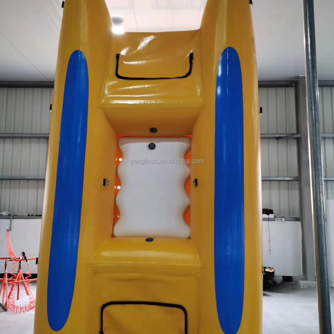 386cm OEM Manufacturer 0.9mm 1.2mm PVC inflatable high speed catamaran boats boat hand pump for river lakes ocean entertainment