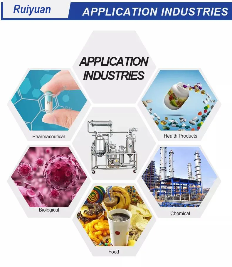 Ruiyuan Hot Reflux Ultrasonic C/b/d Oil Extractor And Concentrator Unit (thermal Reflux) ultrasonic extraction of botanicals