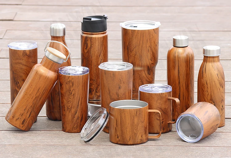 20oz Outdoor Custom Patterns Insulated Coffee Tea  Stainless Steel Tumbler Wholesale