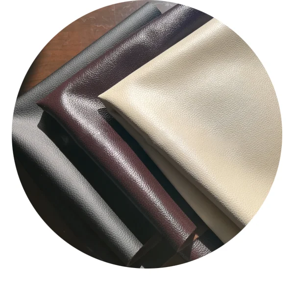 Solvent Free Luxury Natural PU Leather Material for Sofa Upholstery Furniture