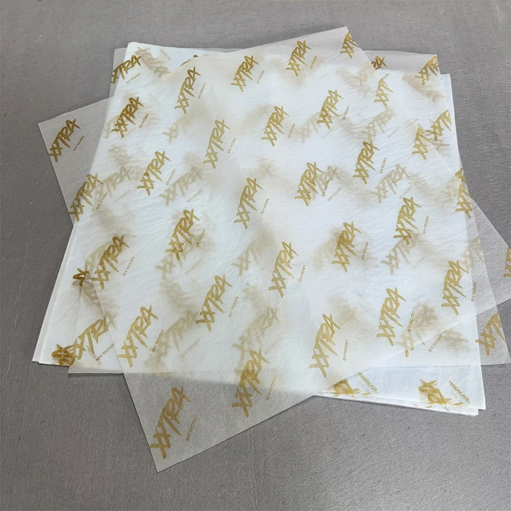 17G Wholesale Packaging Personalized Logo Recycled Tissue Wrapping Paper With Company Logo Gift Wrapping Packaging Paper