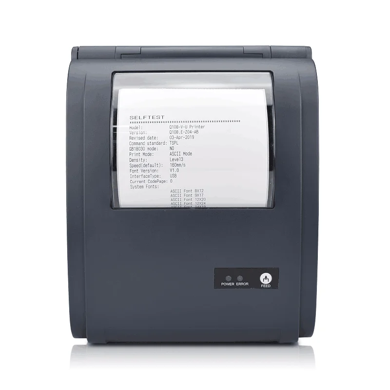 4 inch high speed thermal label printer with USB Compatible with Ebay Amazon FedEx UPS Shopify USPS