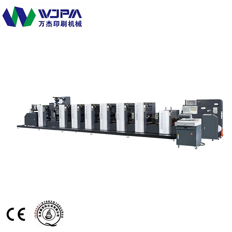 
(WJPS 350)Rotary Offset Label Printing Machine 