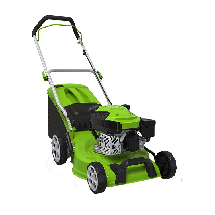 lawn mower with mini hay baler