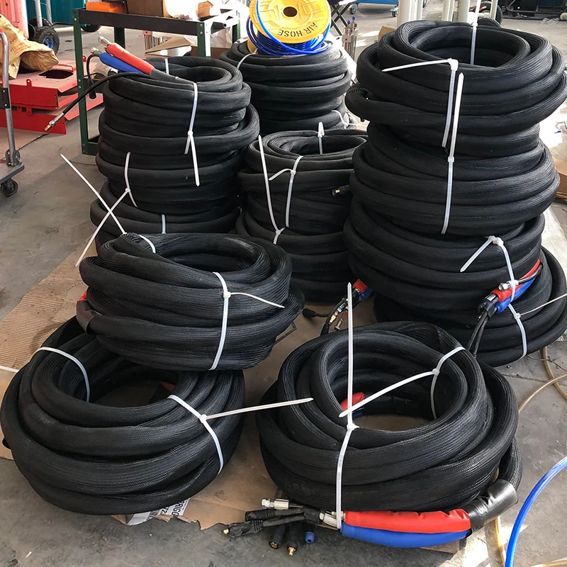 Flexible Polyurethane Heated Hose PU Heating Hose for Sealant Adhesive and Insulation Applications