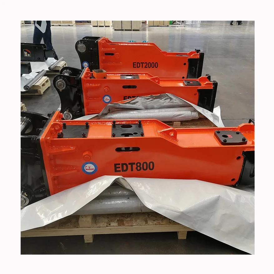 High Quality EDT800 New Condition Excavator Hydraulic Rock Breaker for Construction Machinery Factory Price