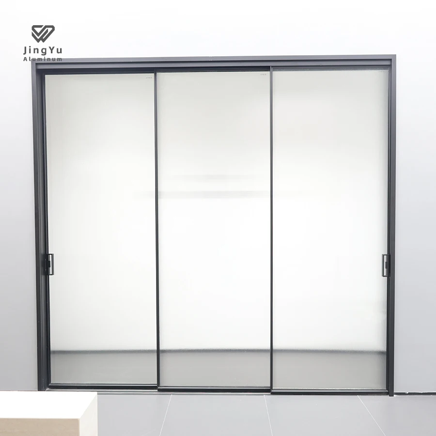 Commercial interior contemporary aluminum windows and modern pulley closet double soft closing 8 wheel sliding door tradition