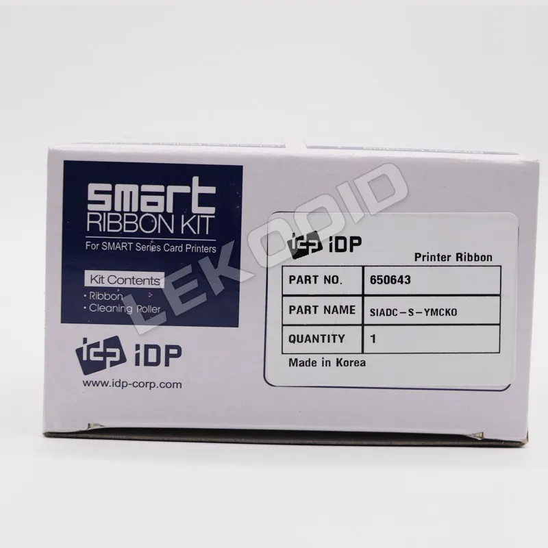  Оригинальный набор цветных лент idp Smart 650643 YMCKO-250 принтов
