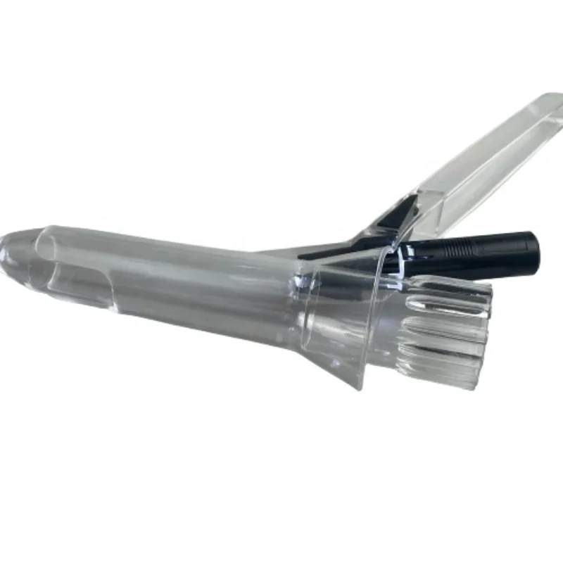 Factory Medical Disposable Proctoscope with Light Battery Plastic Anoscope Transparent Anal Speculum with light for Anal surgery