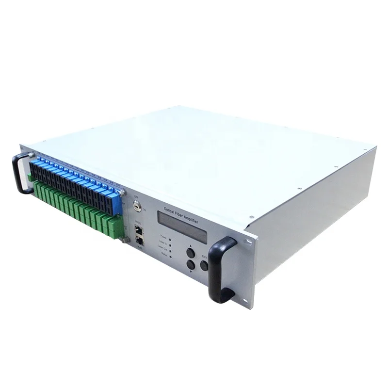  CATV 1550 PON WDM EDFA 8 16 32 порт 19dBmW ~ 23 дБм волоконно-оптический