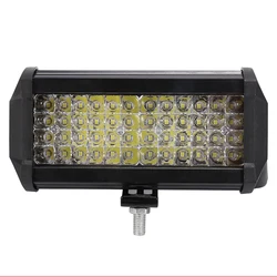 PUERXIN 7Inch 144W LED Work Light 9-36V Truck SUV ATV Offroad Flood Spot LED Light Bar For Car Off Road