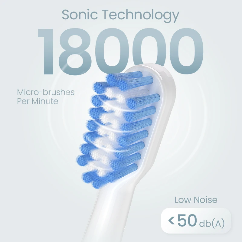2024 Luxury Sonic Wireless Rechargeable Electric Toothbrush For Adults