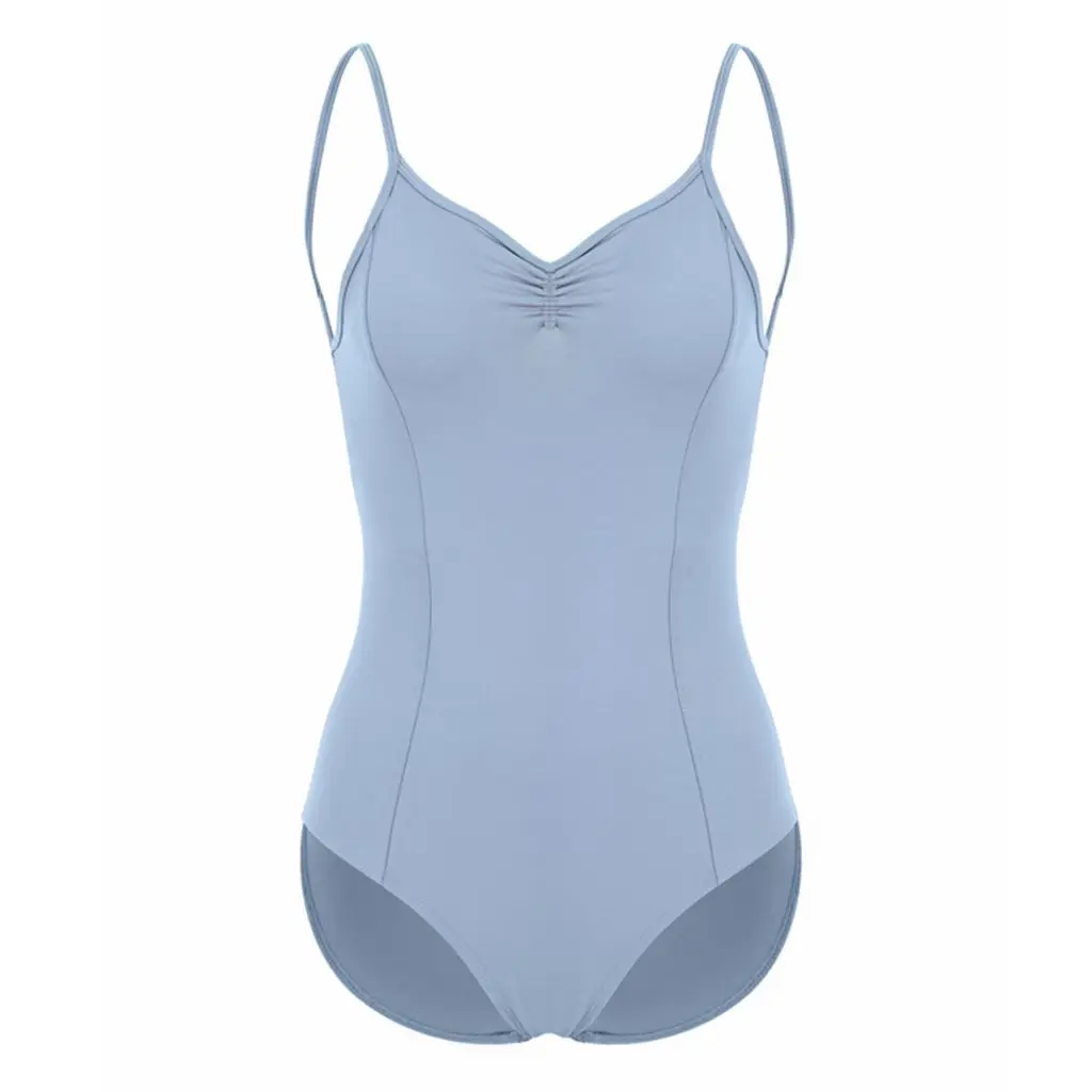 Sling back mid-back waisted one-piece dress yoga clothing dance practice clothes teacher clothes