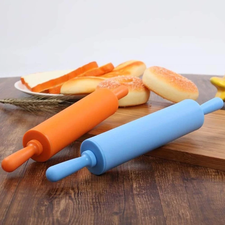Nonstick Rolling Pin silicone for kitchen baking Pizza silicone rolling pin reusable