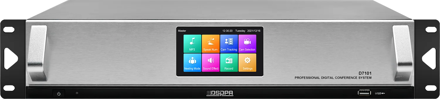 Full Digital conference speech meeting conference system with Discussion/voting sign-in/desktop nameplate