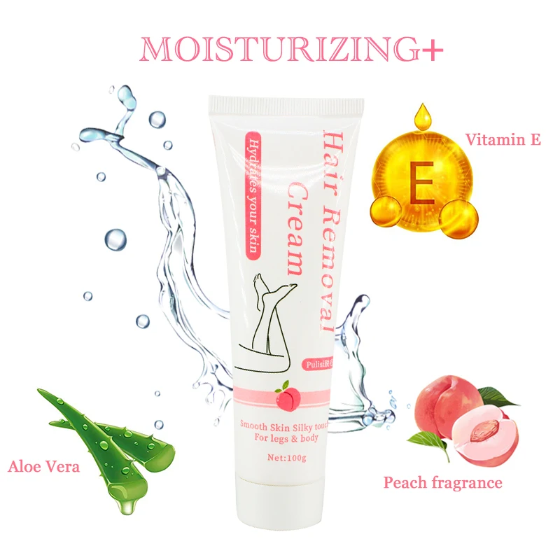 Best Private Label Unique Body Face Virgin Pubic Organic Hair Removal Depilatory Cream For Men And Women