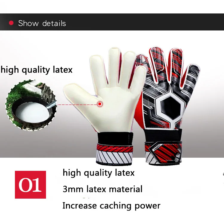 Hot Sale Adult And Youth Predator Training Soccer Goalkeepers Gloves  For Typing
