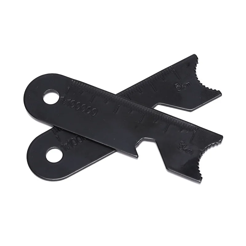 Premium Ferro Rod Survival Scraper Ferro Rods Magnesium Rods Scraper Striker Useful Small Multi-Function Tool for Survival