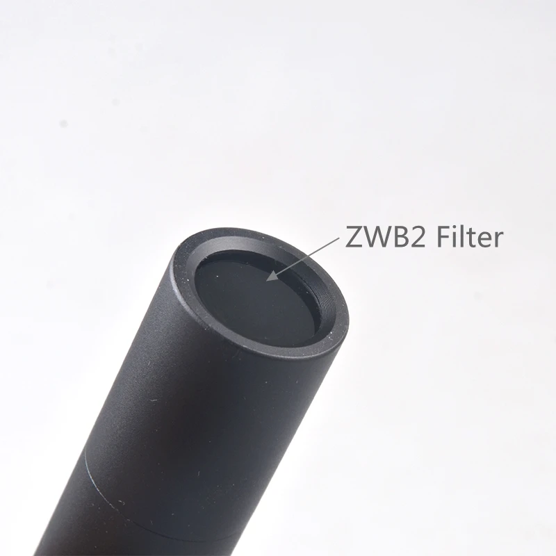 UV Filter 365nm USB Recharbeable Aluminum Flashlight UV Light Antigen Rapid Test