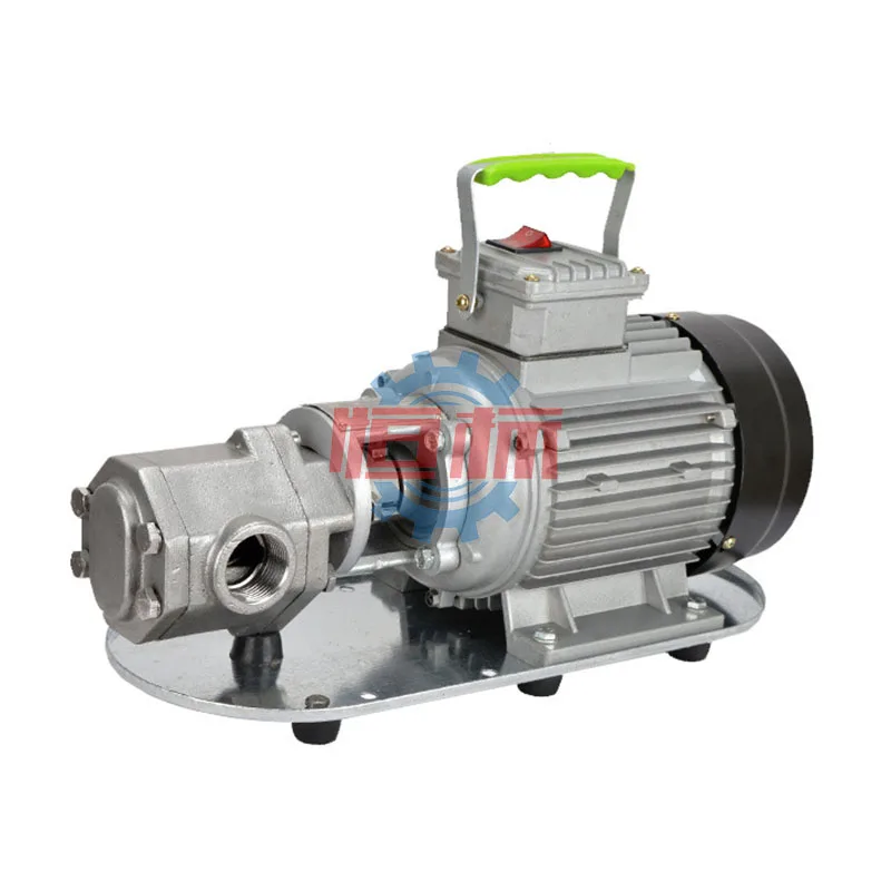 WCB series portable Diesel Transfer Pump Portable Oil Pump Gear Pump