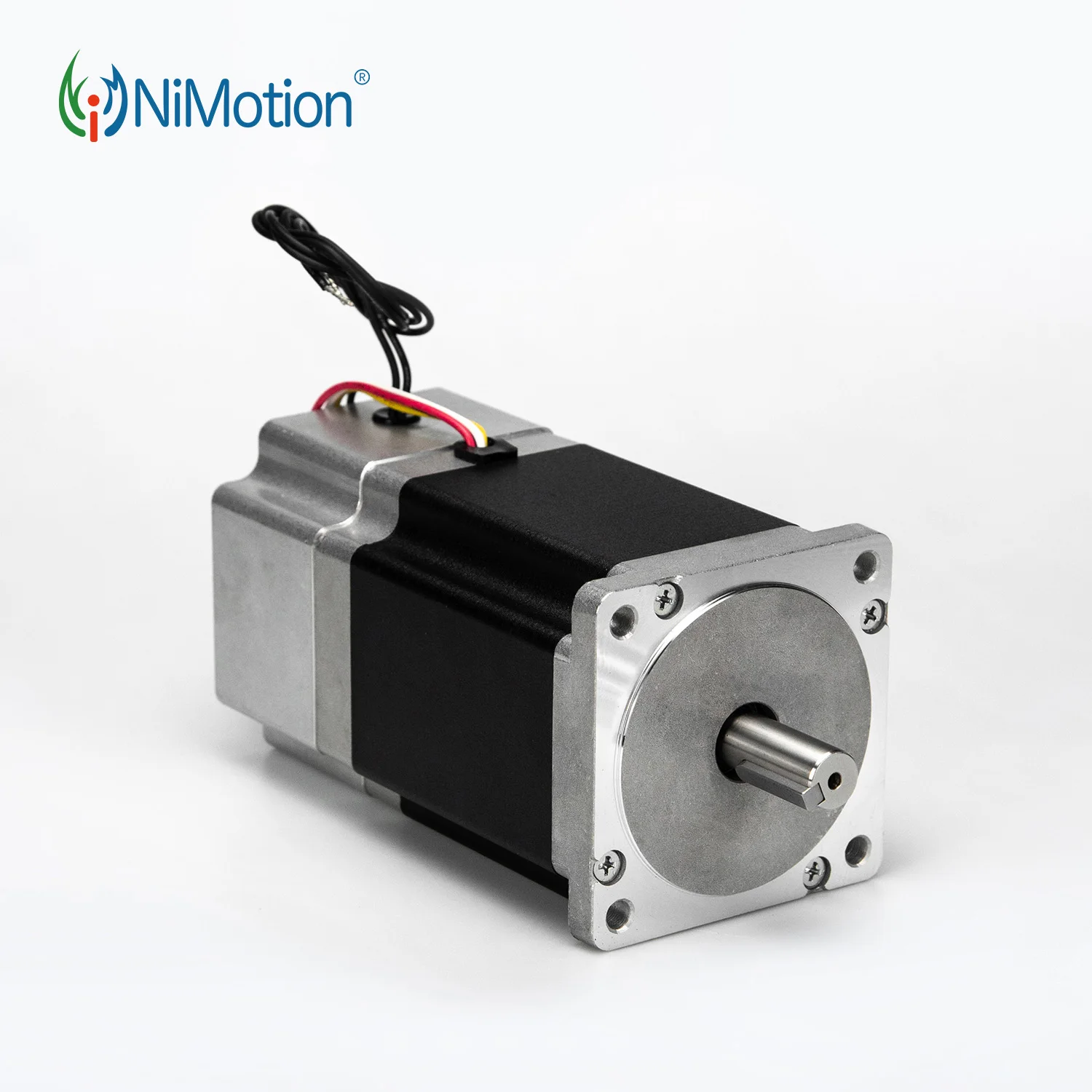 STM86B8 CANopen 86mm Nema 34 optional shaft diameter 5mm 8mm integrated open-loop stepper motor with encoder
