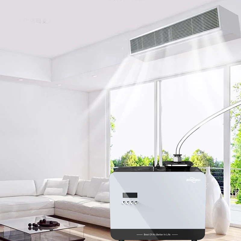 Wholesale Popular Wall Mounted Fragrance Filling Machine Hotel 800ml Scent Diffuser Machine  With HVAC System