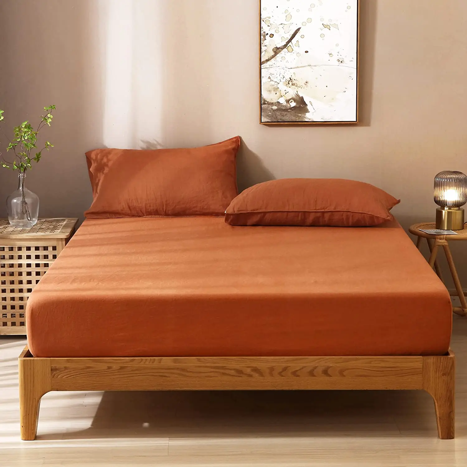 Linen Bed 100% Pure French Linen Duvet cover Sets Customer Size bedding sets Bedsheet Hotel Bed Linen