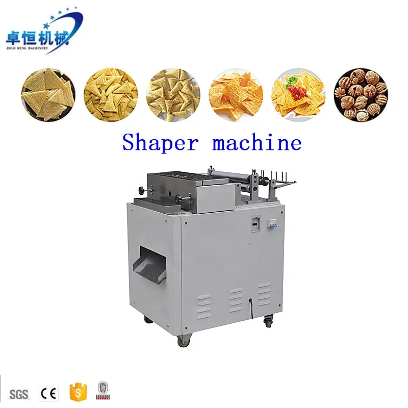 Best price CE automatic fried flour chips snack fry corn chips making processing machine
