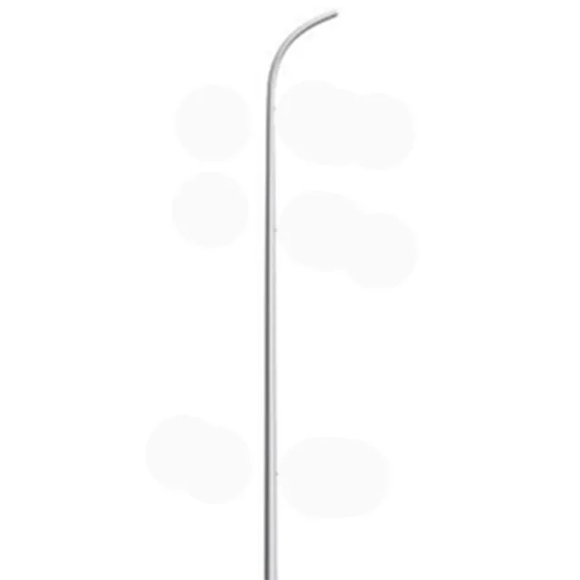 Pole Lighting Single And Double Arm 8 Meter Height Street Light Pole Galvanized